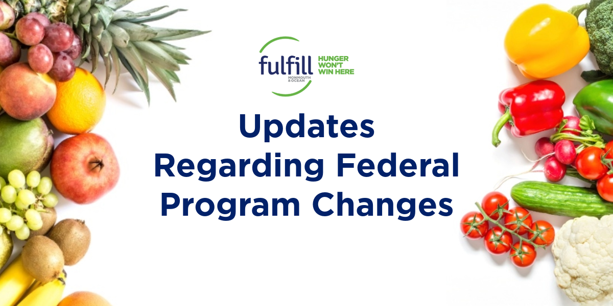 Snap federal changes slide Updates regarding federal program changes