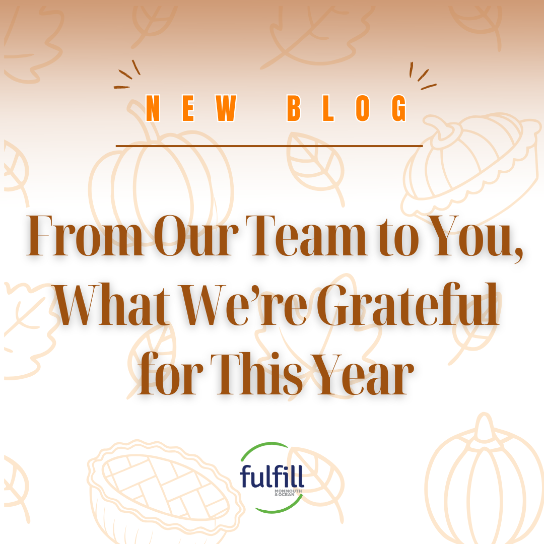 New Blog: From our team to you, what we're grateful for this year.
